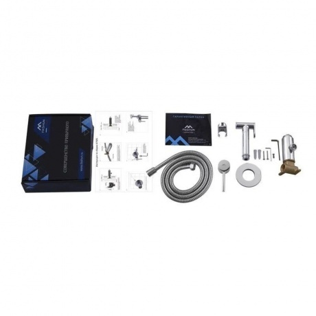 Смеситель FASHUN встраиваемый в комплекте с гигиенической лейкой (A7505) - фото 3