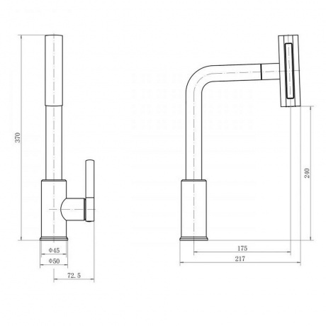 Смеситель FASHUN для кухни (A56131-17) - фото 3