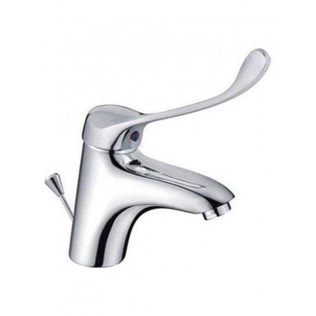 Смеситель для раковины с хирургической ручкой Haiba (HB1054) - фото 3