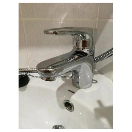 Смеситель для раковины с гигиеническим душем Haiba (HB1268) - фото 4