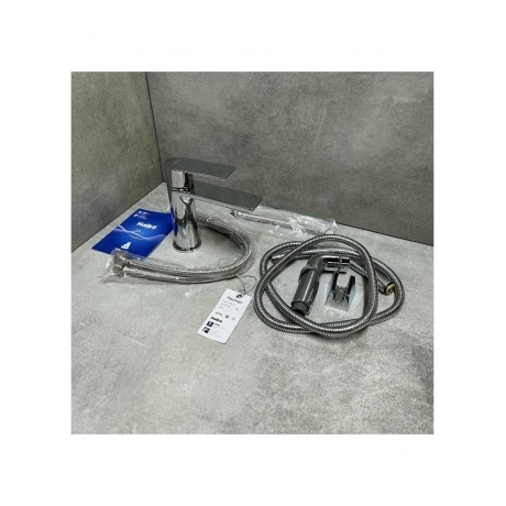 Смеситель для раковины с гигиеническим душем Haiba (HB12505) - фото 12