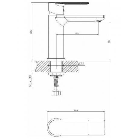 Смеситель для раковины с гигиеническим душем Haiba (HB12505) - фото 6