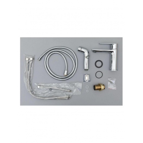 Смеситель для раковины с гигиеническим душем Haiba (HB12505) - фото 7