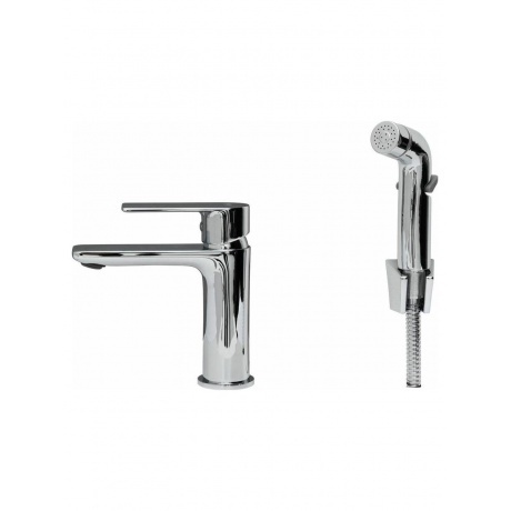Смеситель для раковины с гигиеническим душем Haiba (HB12505) - фото 9