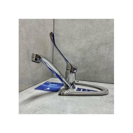 Смеситель для кухни с хирургической ручкой Haiba (HB4954) - фото 6