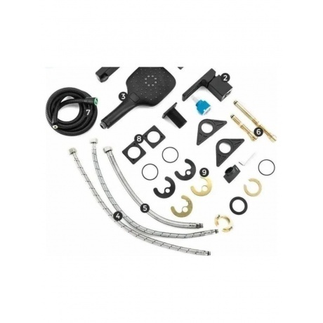 Смеситель для ванны Haiba (HB80615-7) - фото 4