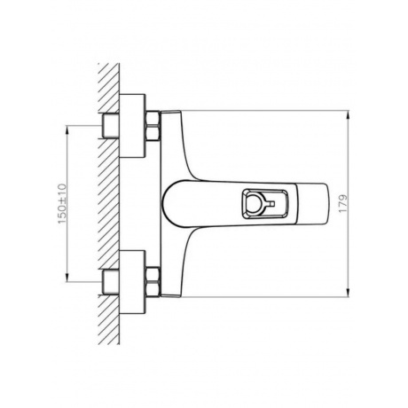 Смеситель для ванны Haiba (HB60595) - фото 4