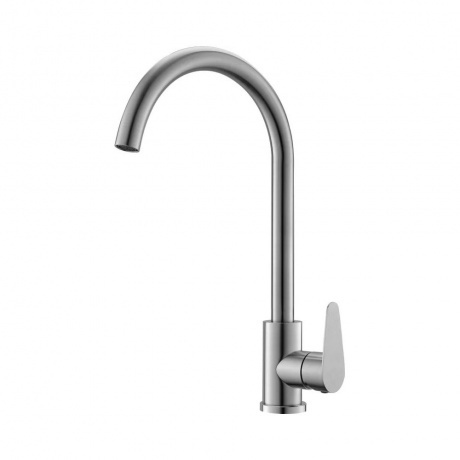 Смеситель для кухни нержавеющая сталь OLISAN STEEL (ST1007)