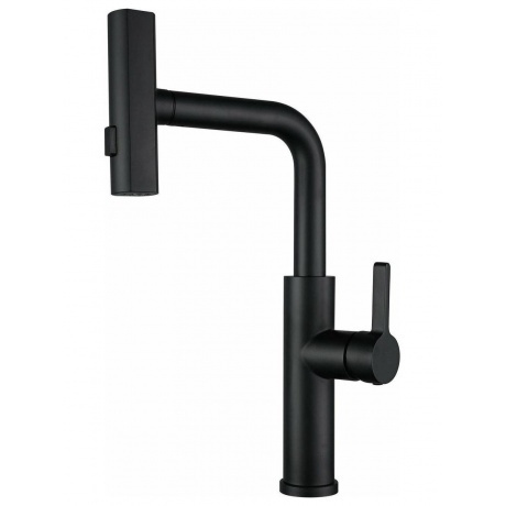 

Смеситель для кухни ПРОФСАН STEEL с выдвижной лейкой черный (PSM-307-96)