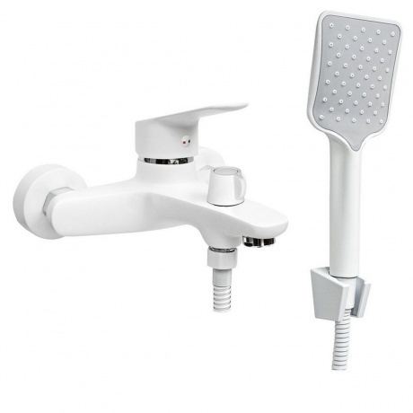 Смеситель для ванны Славен с коротким литым изливом, одноручный,...