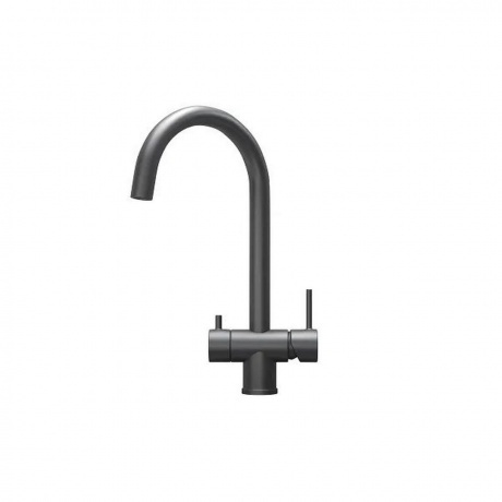 Смеситель для кухни GRANULA (7104, ГРАФИТ МАТОВЫЙ) - фото 2