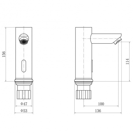Смеситель для раковин FASHUN (A513-1) - фото 2
