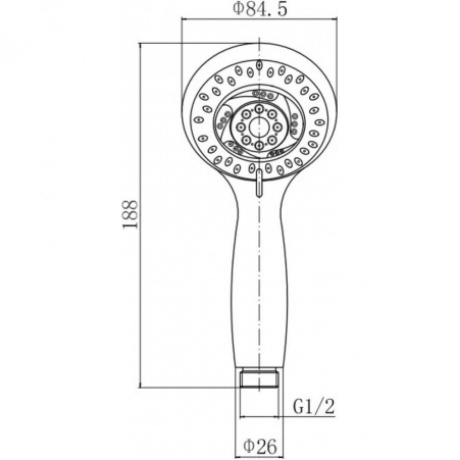 Смеситель для ванны и душа PLStart (PD22308) - фото 5