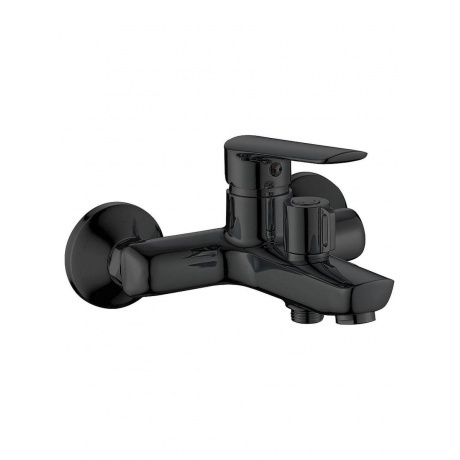 Смеситель для ванны ESKO "Lagos Black" с аксессуарами (LG54B)