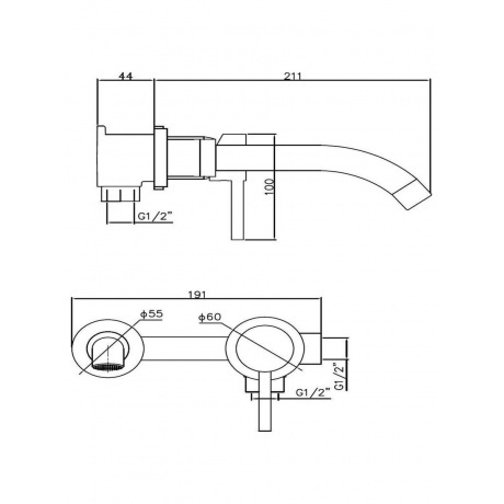 Смеситель для раковины ESKO (SM28 GLD) - фото 2