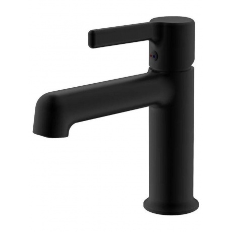 Смеситель для раковины VODA "Column Black" (CLM26MB)