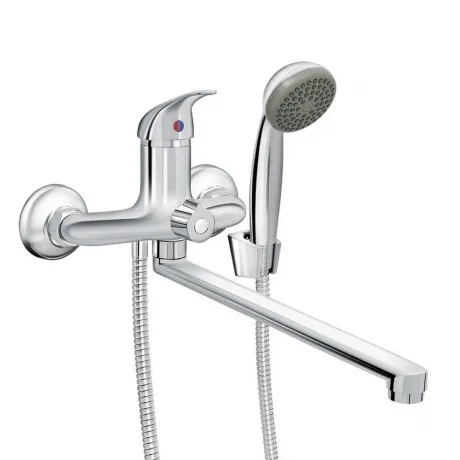 Смеситель для ванны Славен "Прораб" универсальный (СЛ-ОД-П34)