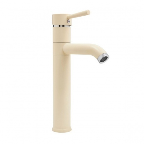 

Смеситель для умывальника Славен "Город" с высоким корпусом, кремовый (СЛ-ОД-Д83)