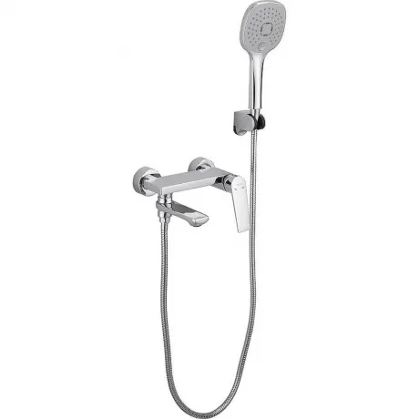 Смеситель для ванны BELZ B533 с аксессуарами, короткий излив (B6...