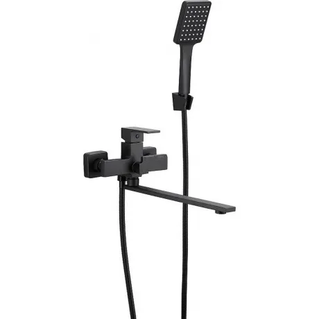 Смеситель для ванны BELZ B613-7 с аксессуарами, длинный излив (B...