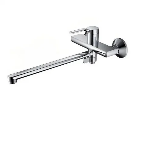 Смеситель для ванны BELZ B612 с аксессуарами, длинный излив (B22...