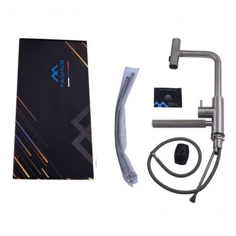 Смеситель для кухни FASHUN с вытяжной лейкой (A57131) - фото 5