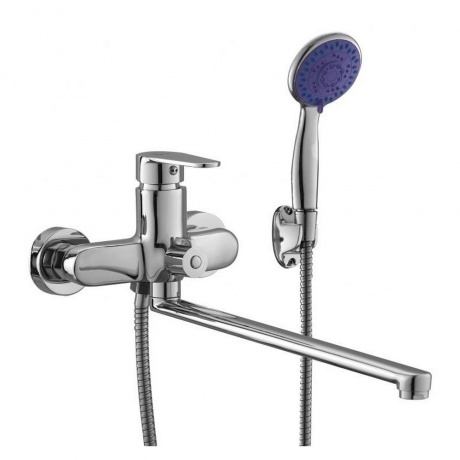 Смеситель для ванны PLSTART с душевым гарнитуром (PD22072) - фото 1