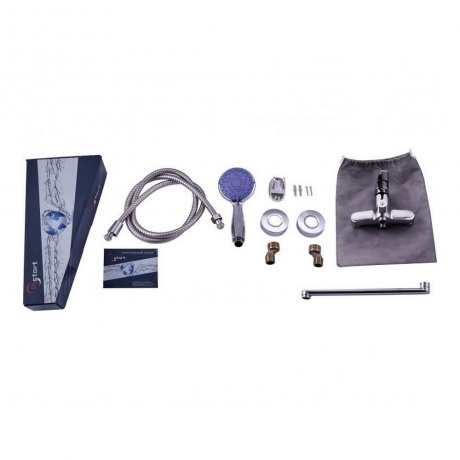 Смеситель для ванны PLSTART с душевым гарнитуром (PD22072) - фото 3