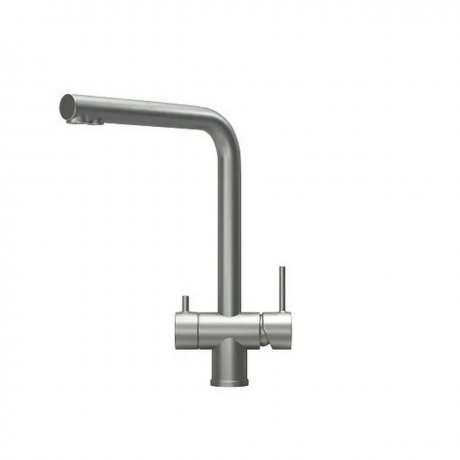 Смеситель для кухни GRANULA Kitchen Space (7011, СТАЛЬ МАТОВАЯ) - фото 2