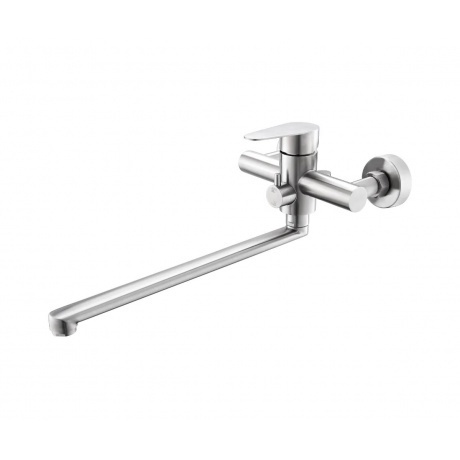 Смеситель для ванны с длинным изливом нержавеющая сталь OLISAN S...