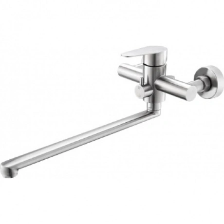 Смеситель для ванны с длинным изливом нержавеющая сталь OLISAN S...