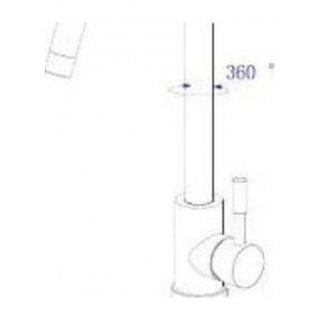 Смеситель для кухонной мойки RUSH Melos (SUS1101-22) - фото 2