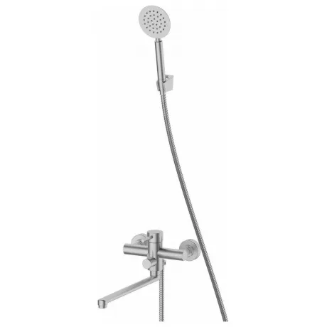 Смеситель для ванны RUSH Melos с длинным поворотным изливом SUS1...