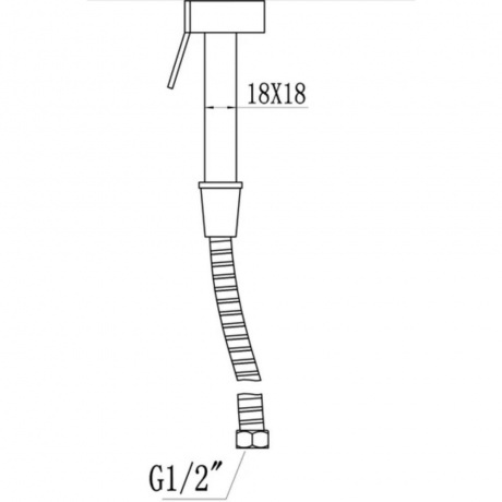 Смеситель для биде Savol (S-FXQ009B) - фото 2