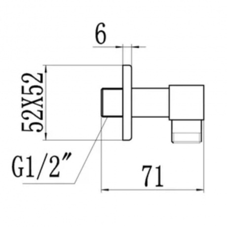Смеситель для биде Savol (S-FXQ009B) - фото 3