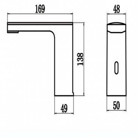 Сенсорный смеситель Savol (S-GY8897) - фото 2