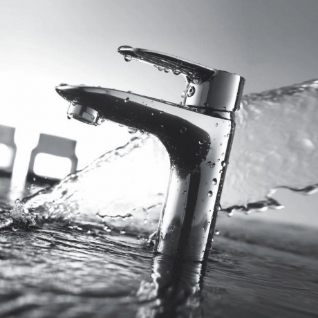 Смеситель для раковины Cron CN095 хром (CN10095) - фото 4