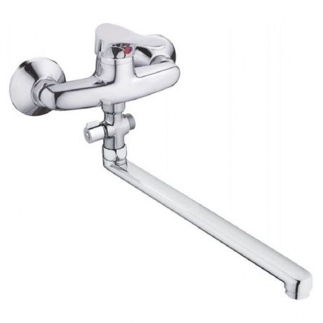 Смеситель для ванны Cron CN14 хром (CN2114) - фото 1