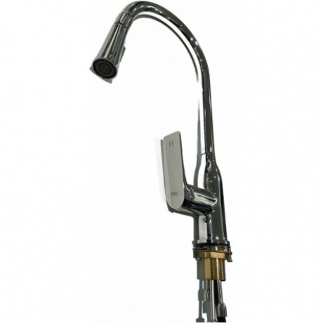 Смеситель для кухни Haiba с выдвижным изливом, хром (HB73816) - фото 18