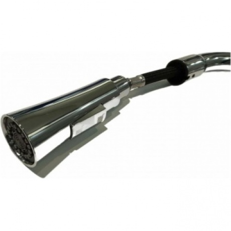 Смеситель для кухни Haiba с выдвижным изливом, хром (HB73816) - фото 19