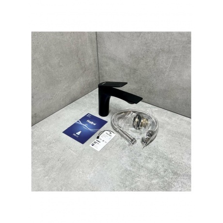 Смеситель для раковины Haiba черный (HB10816-7) - фото 11