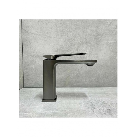 Смеситель для раковины Haiba пепельный (HB10817-3) - фото 7