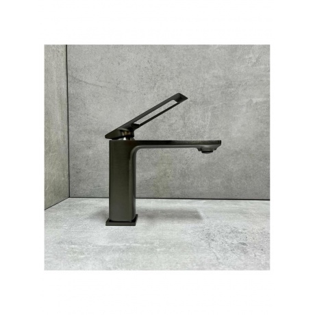 Смеситель для раковины Haiba пепельный (HB10817-3) - фото 9