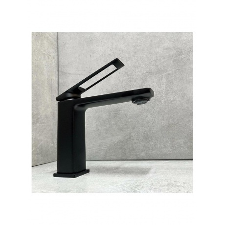 Смеситель для раковины Haiba черный (HB10817-7) - фото 5