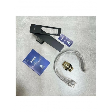 Смеситель для раковины Haiba черный (HB10817-7) - фото 6