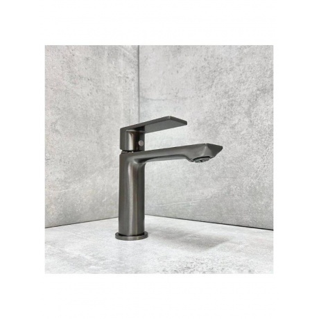 Смеситель для раковины Haiba оружейная сталь (HB10639-3) - фото 8