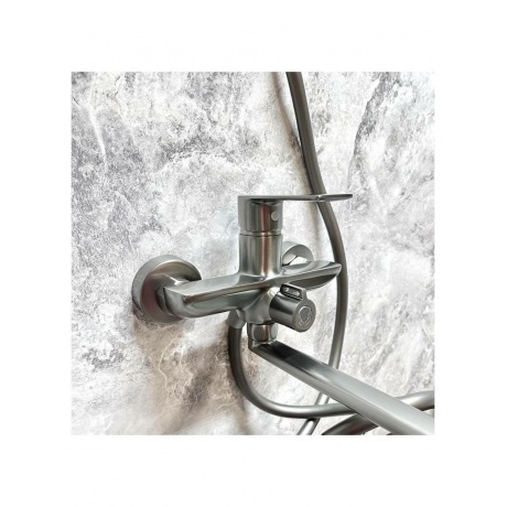 Смеситель для ванны Haiba пепельный (HB22505-3) - фото 11