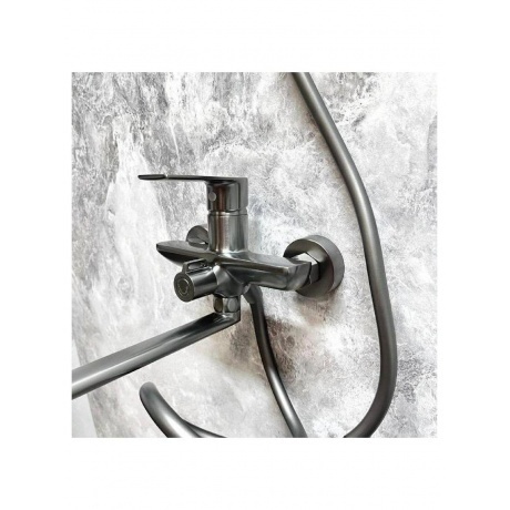 Смеситель для ванны Haiba пепельный (HB22505-3) - фото 12