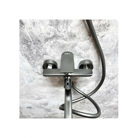 Смеситель для ванны Haiba пепельный (HB22505-3) - фото 14