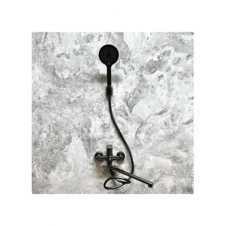 Смеситель для ванны Haiba пепельный (HB22505-3) - фото 5